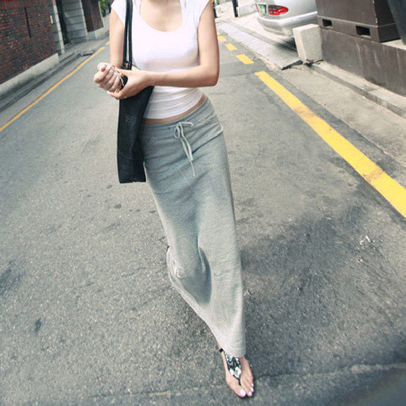 2026春包臀长裙半身裙女