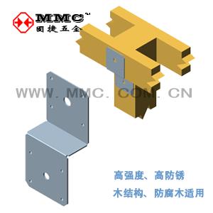 横梁与立柱连接件梁托木栈道结构五金金属配件JT14A厦门固捷MMC