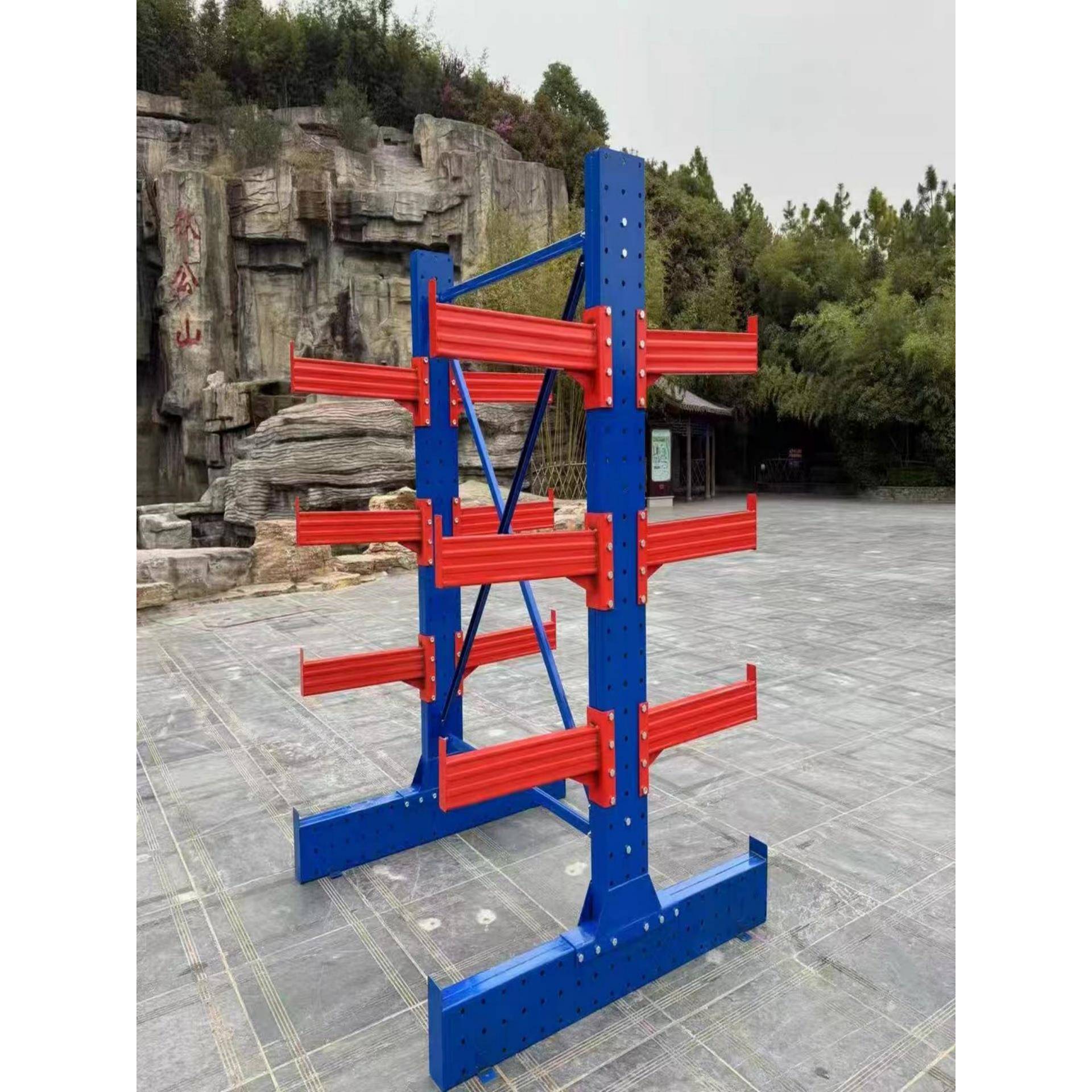 需定制东莞悬臂货架定做单双面悬臂五金铝材管材悬臂架托臂仓库仓