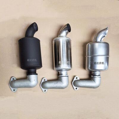常柴常州L28 L32 T35排气管1125消声器消音器马力单缸柴油机配件