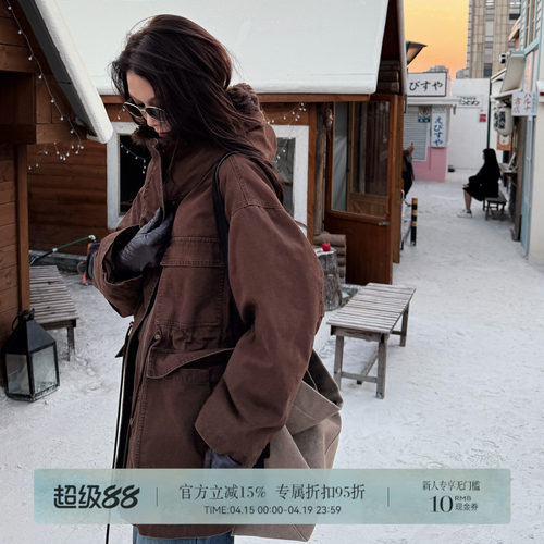 R-HER轻奢羊毛皮90鹅绒派克服