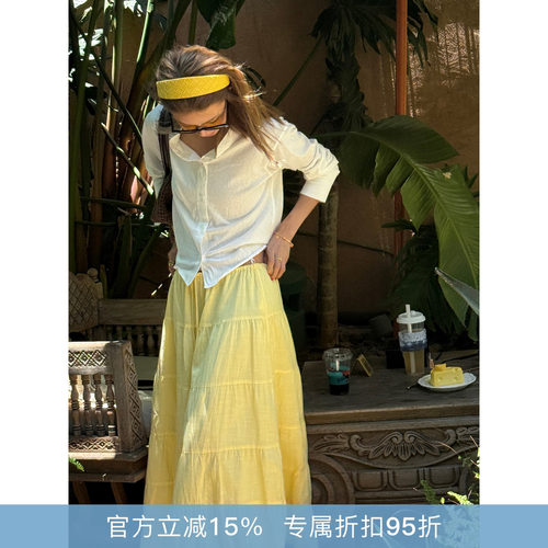 RHER STUDIO“排扣开衫”春夏简约百搭休闲显瘦亨利老钱风开衫T10