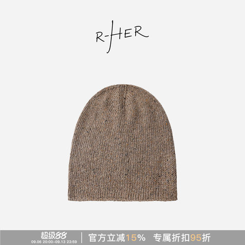 RHERSTUDIO显脸小保暖针织帽