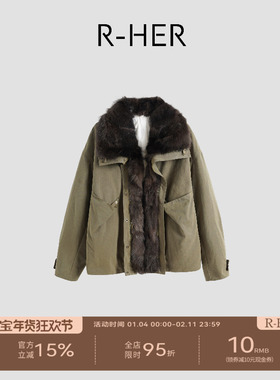 R-HER“自由穿行”于Moli 设计师派克系列90鹅绒经典延续保暖外套