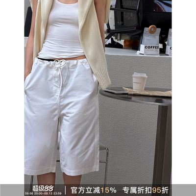 RHERSTUDIO夏季100棉五分短裤