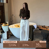 HER纯色宽松型法式 百搭春秋休闲T恤S8929