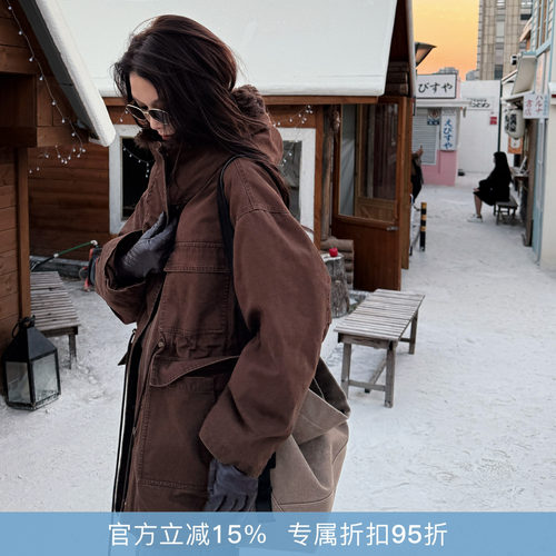 R-HER轻奢羊毛皮90鹅绒派克服