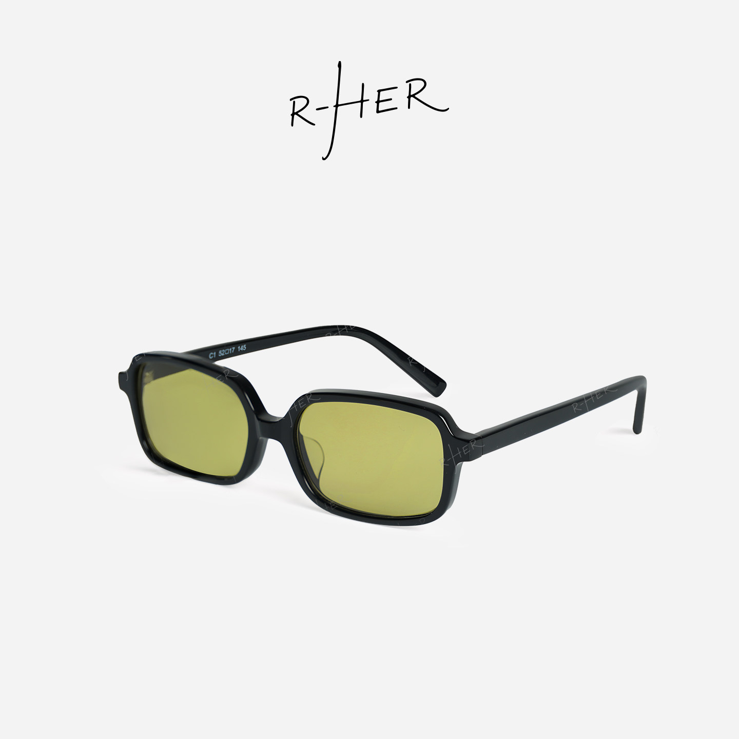 RHER STUDIO“时尚小方框”复古高级感户外适用防紫外线太阳镜OTY