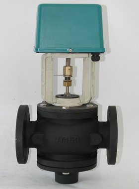 电动开关调节型两通阀VA7200智能调节法兰电磁阀