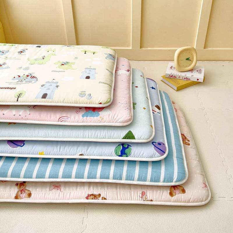 儿童幼儿园A类4D透气水洗棉午睡床垫褥子拼接床褥子小床睡垫