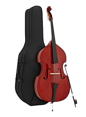 NAOMI 大贝司 低音乐团用演奏级 Upright Bass 低音大贝司带盒