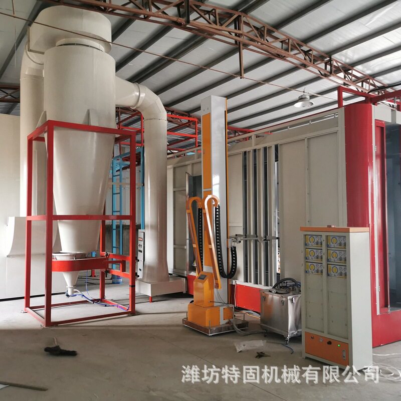 暖气片喷塑设备小型静电喷涂设备 铝型材喷涂设备 喷涂生产线设备