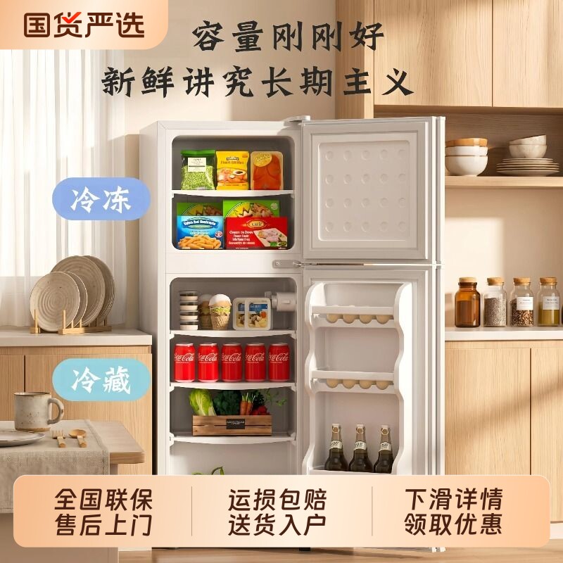 SAST先科一级能效冰箱双门图片