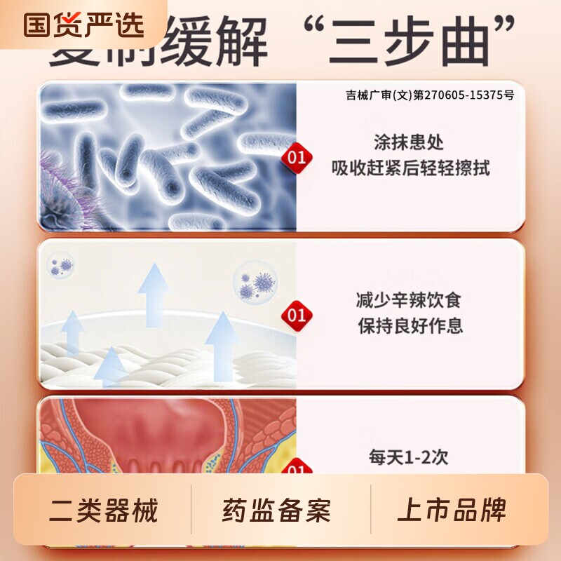 医用痔疮凝胶【销量NO.I】图片