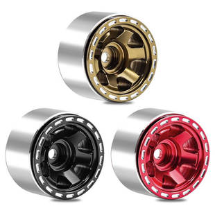 1/18 TRX4M 1.0英寸金属轮毂 攀爬车铝合金轮毂 SCX24 FCX24-W183