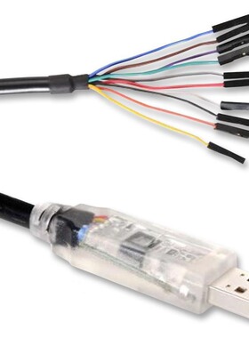 C232HM-EDHSL-0线缆,进口 高速USB至MPSSE, 0.45A/5V 输出, 500mm