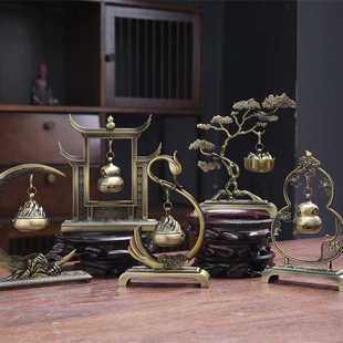 创意倒流香炉奔月悬福中华情熏香吊球中式禅意家居摆件室内檀香