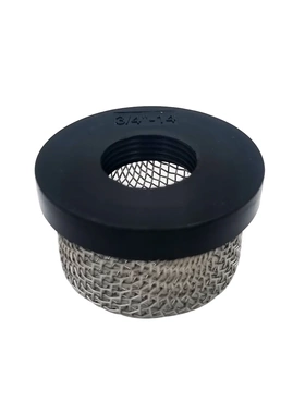 不锈钢网状过滤器  泵 3/4英寸 - 14 母螺纹过滤网兼容 Livewell