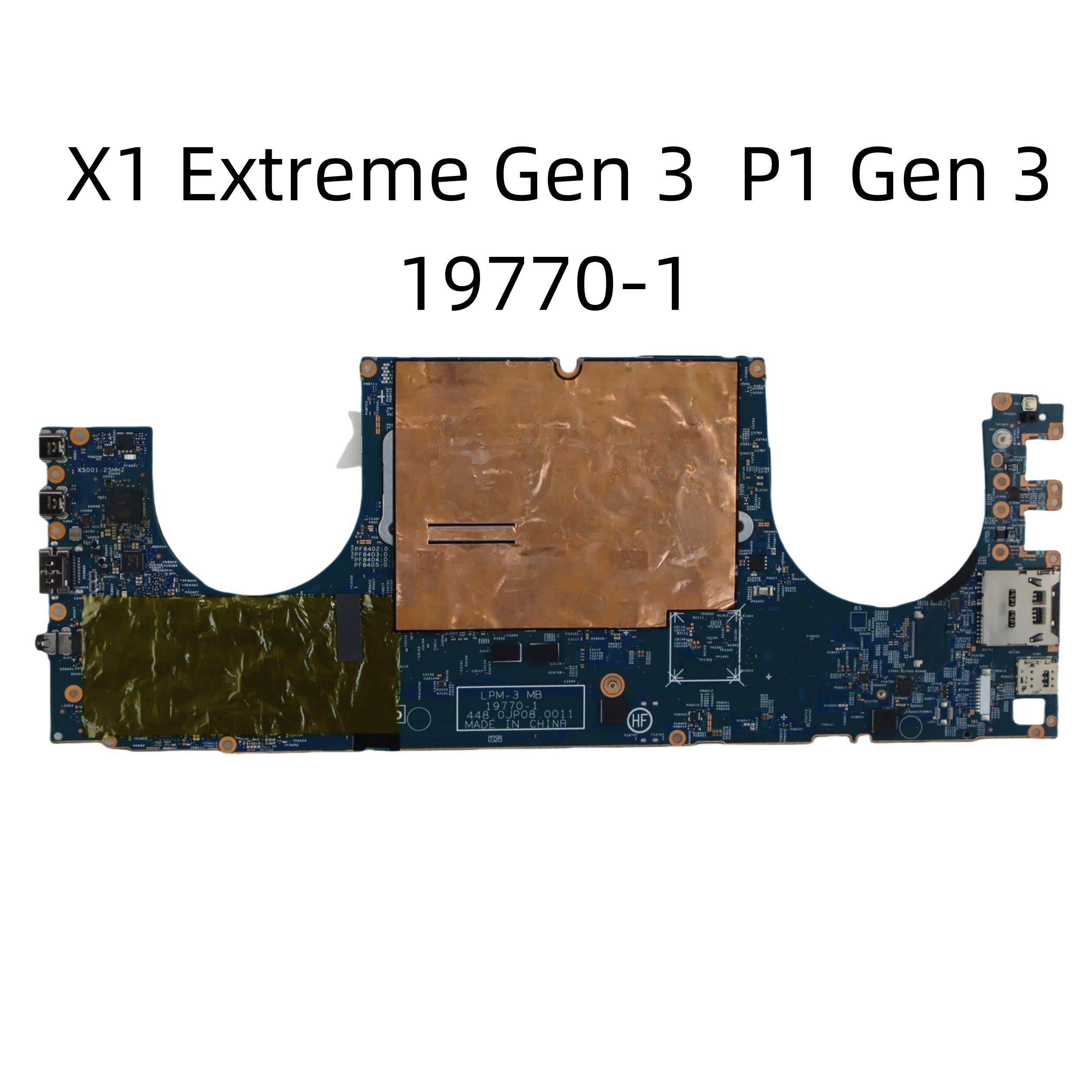 Lenovo ThinkPad X1 Extreme Gen 3 Motherboard 19770-1 - Product image 5