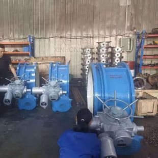 三偏心法兰硬密封旋转阀 电动 脱销 凸耳 欣 对夹 SD343H伸缩蝶阀