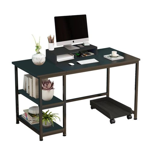 现代简约拼接电脑桌办公桌写字桌带主机托工厂直销