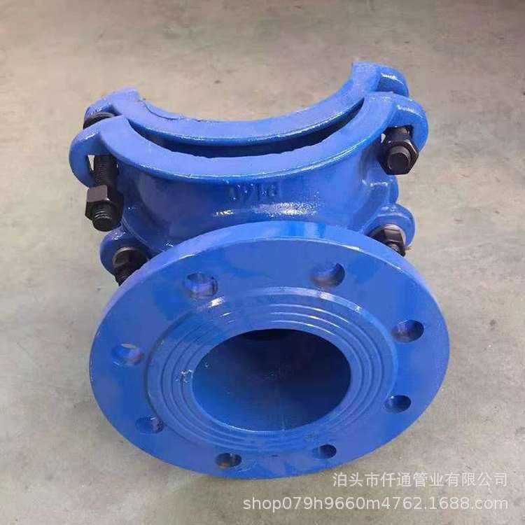 管道开孔分支三通 球墨铸铁两合马鞍卡子给水三通无需停水现货