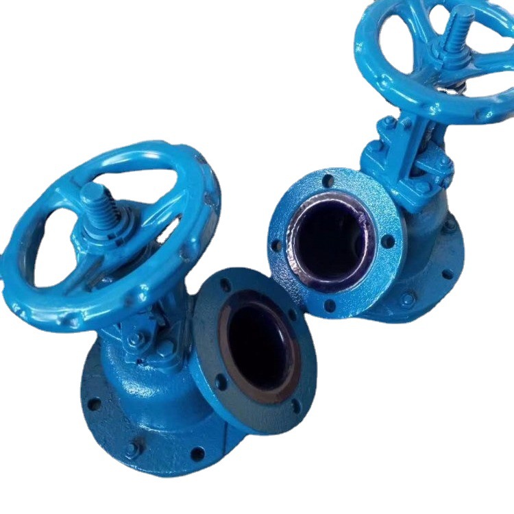 HG5-89-1角式放料阀 封圈进行特种处理使表面硬度达到HRC56~62，