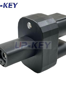 新能源汽车充电转接头欧标直流转特斯拉CCS2 To Tesla EV Adter