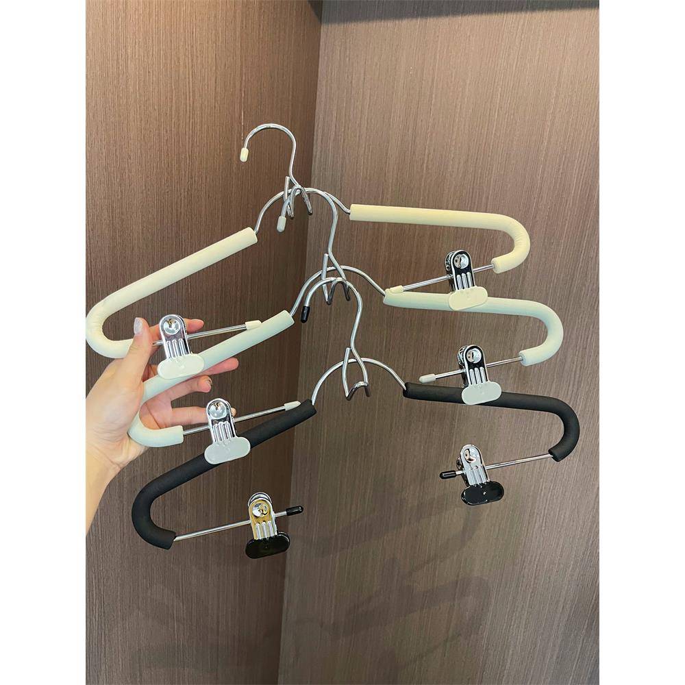 衣架裤架多功能JK套装吊带内衣无痕防滑家用挂衣架袜子夹子晾衣夹
