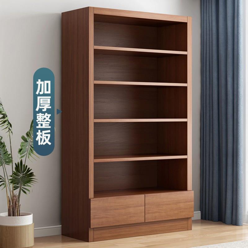 书架落地书柜置物架客厅靠墙家用简易收纳柜子储物柜子架置物多层