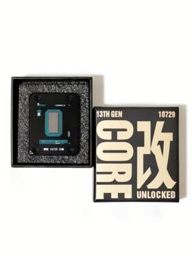 闪电家13代魔改CPU HX i9-13950HX i7-13850HX 1700LGA接口 10729
