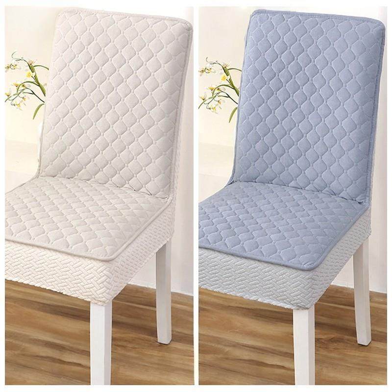 2026夹棉加厚防滑底椅子套罩高级感坐垫靠背保护实木板凳餐桌皮座