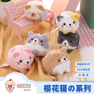 小猫玩偶公仔挂件抓机娃娃批货礼物 ins风可爱猫咪迷你毛绒玩具