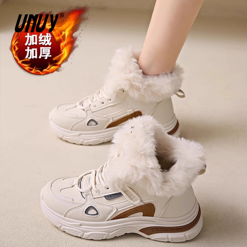 雪地靴女2025冬季款加绒加厚保暖