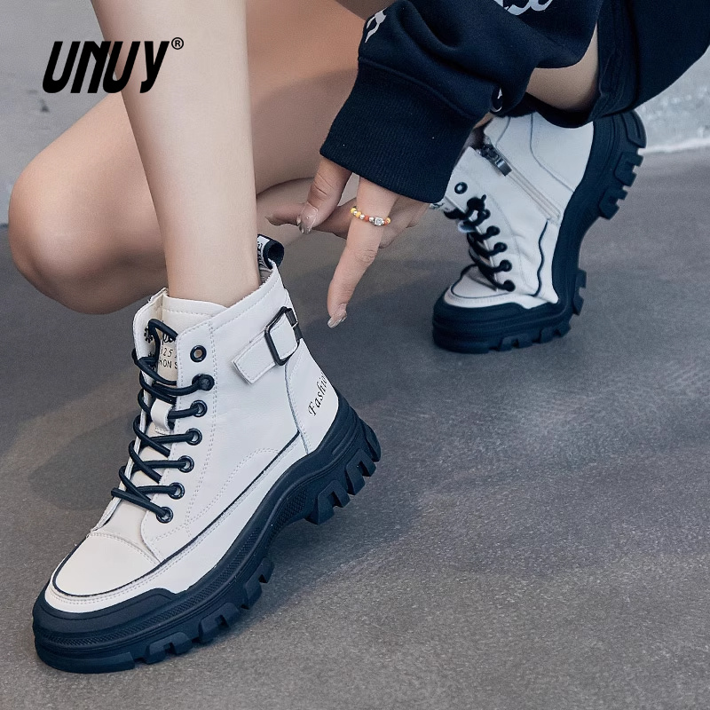 户外马丁靴女2025秋冬新款徒步鞋