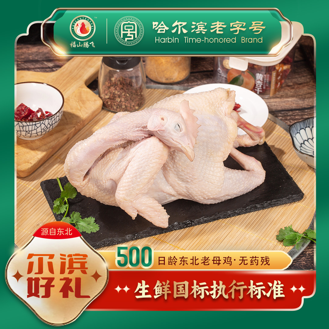 福山腾飞500天整只新鲜老母鸡