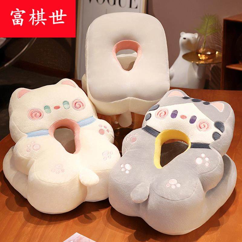冰丝抱枕午睡枕趴睡枕办公室女生午休睡觉神器小学生儿童桌子枕头,居家布艺,午睡枕,淘宝优惠券,粉丝福利购,淘宝优惠卷