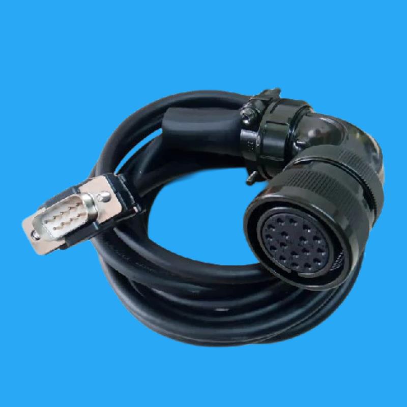 汇川IS600P伺服驱动器编码器线U1电机2500线P01大功率P00小功率