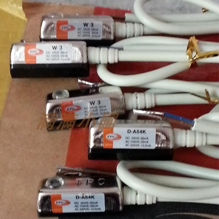 韩国原装正品TPC气缸磁性开关感应器D-A54K/W3现货销售