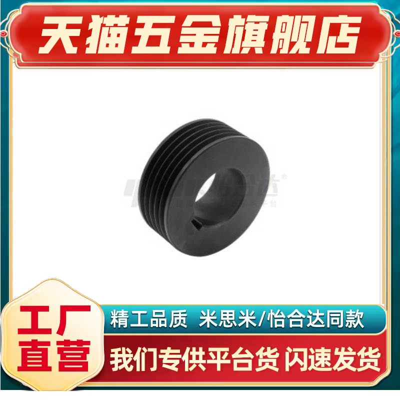 DXE55/56/57/58-D75~100-N4~12-d20~40 多楔带轮 键槽型 PL槽型