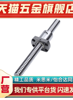 米思米BSSC1505 BSSC1510 BSSCK1505 1510压轧滚珠丝杠紧凑型螺帽