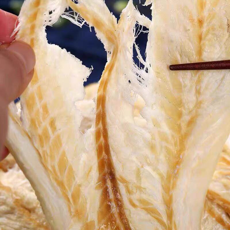 新货烤鱼片500g大片鳕鱼片