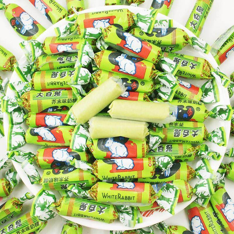 新货奶糖芥末味榴莲味散称