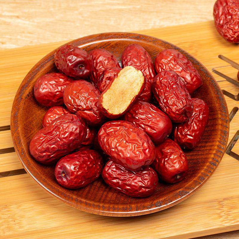 大枣和田特级新疆大枣干红枣干2500g新疆和田特级大枣红枣片免洗