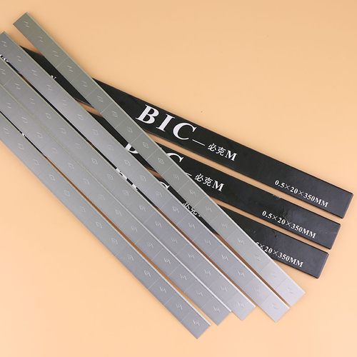 移印刀片移印机刮墨刀必克BIC油盘钢板刮墨刀片4段18段整盒耐磨