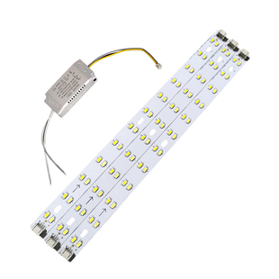 LED三色吸顶灯条灯盘直条光源led光管灯芯调双色变光长条改造灯带