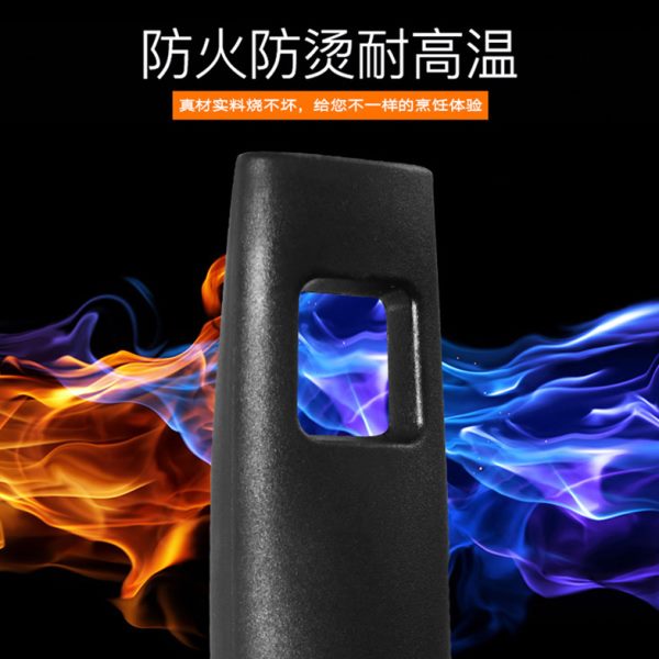 通用耐高温胶木炒锅把手防烫三孔锅把手耐用四孔手柄锅把子锅配件