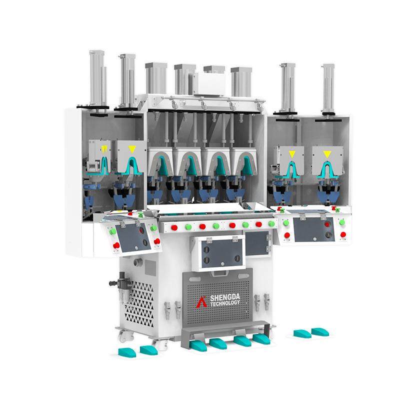 胜大科技可两人同时操作广东智能韩式四热四冷后踵定型机厂家直销,机械设备,制鞋机械,淘宝优惠券,粉丝福利购,淘宝优惠卷