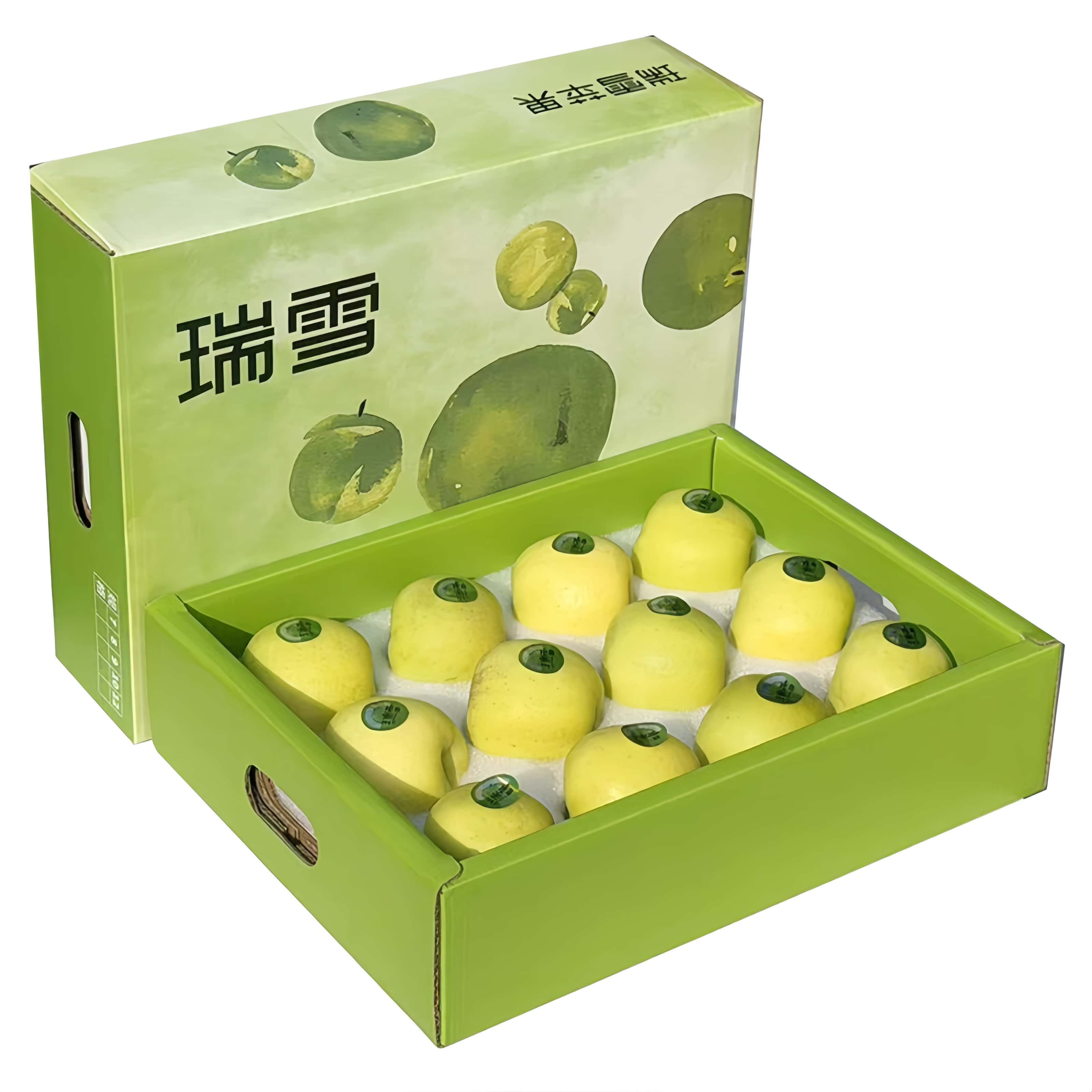 【JD快递】陕西白水瑞雪苹果 红富士新鲜水果脆甜纯甜高端礼盒