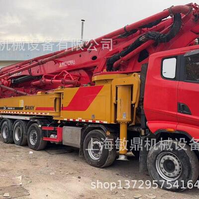 出口二手三一2022年66米搅拌混凝土泵车价格实惠车况良好